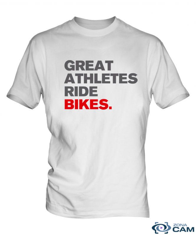 Remera Ika Great Athletes Ride Bike