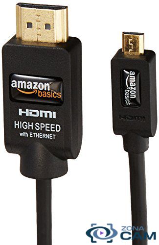 Cable AmazonBasics High-Speed micro HDMI a HDMI