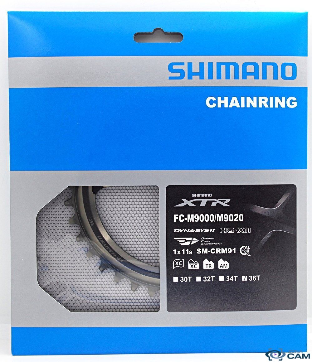 Monoplato Shimano XTR SM-CRM91 Narrow Wide